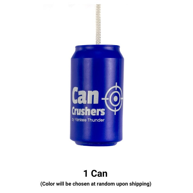 A blue can cooler with the text 
