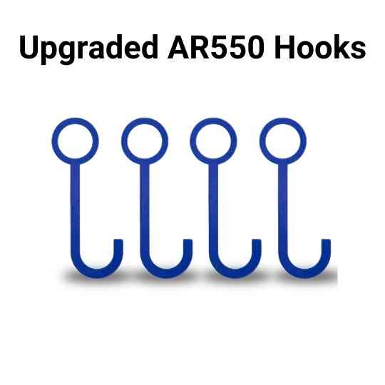 Upgraded AR550 Target Hooks