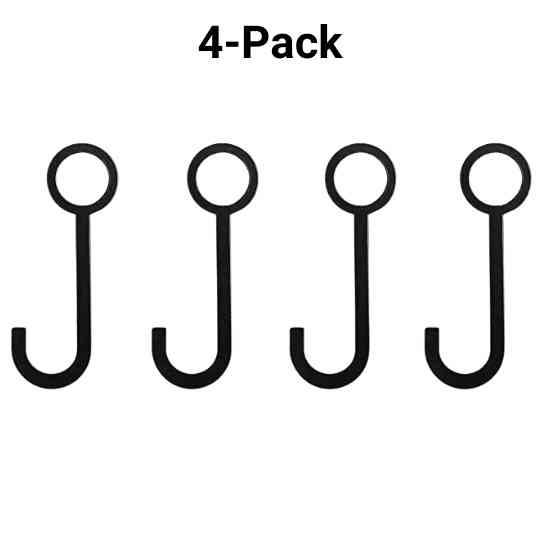 Four Yankee Thunder Extra Hooks for the Hang 'N Hook Kit are arranged in a row with the text 