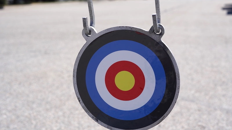 8-inch Bullseye Target Stickers