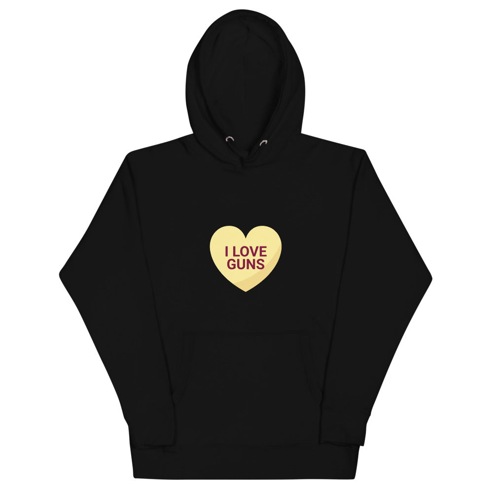 I love Guns - Unisex Hoodie