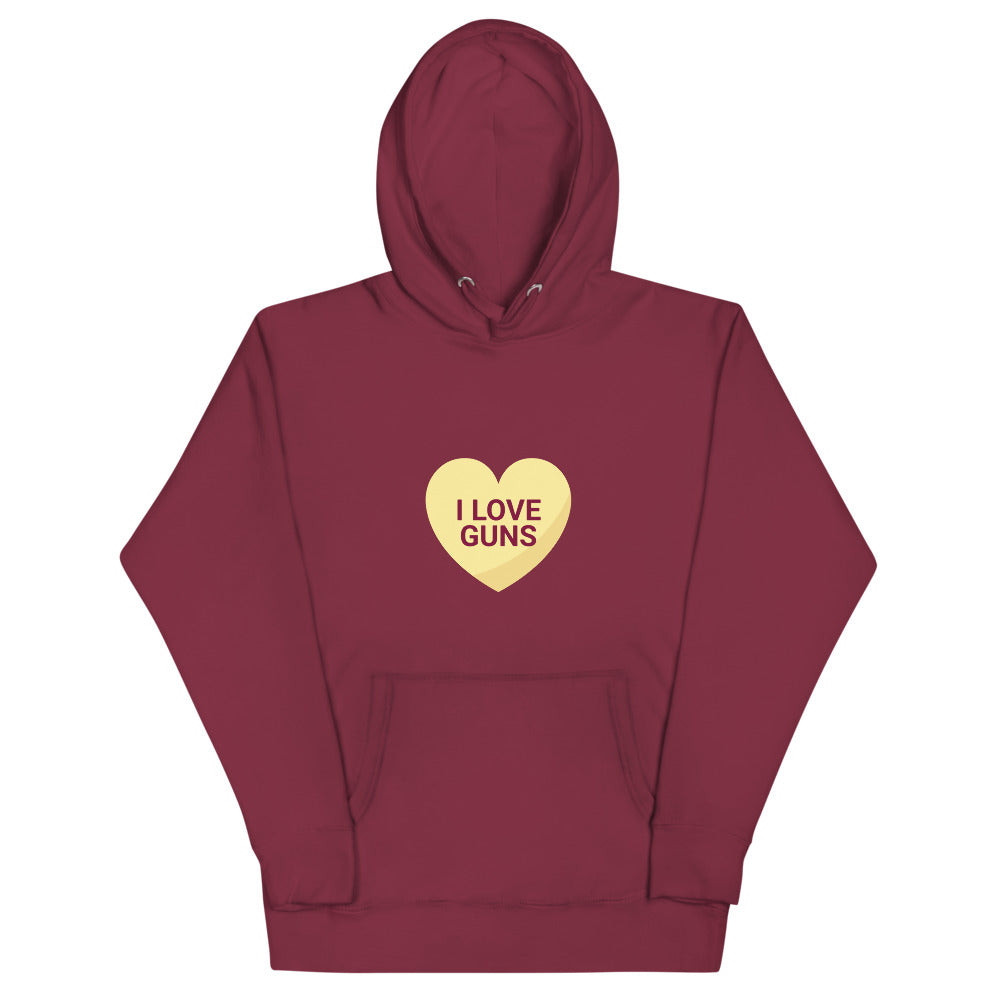 I love Guns - Unisex Hoodie