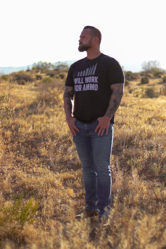 Will Work For Ammo Tee